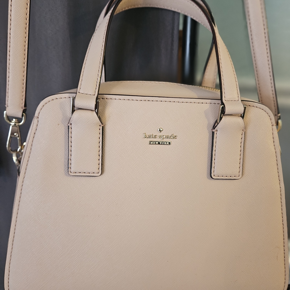 Kate Spade Cream Handbag w/Wallet